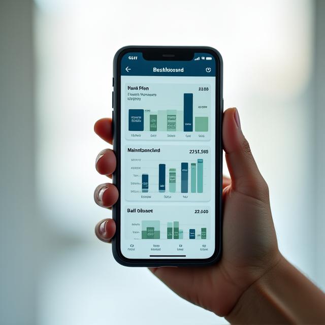 Interface showing a transparent billing dashboard on a smartphone
