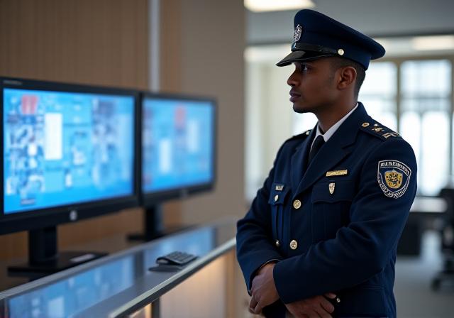 Professional security guard service